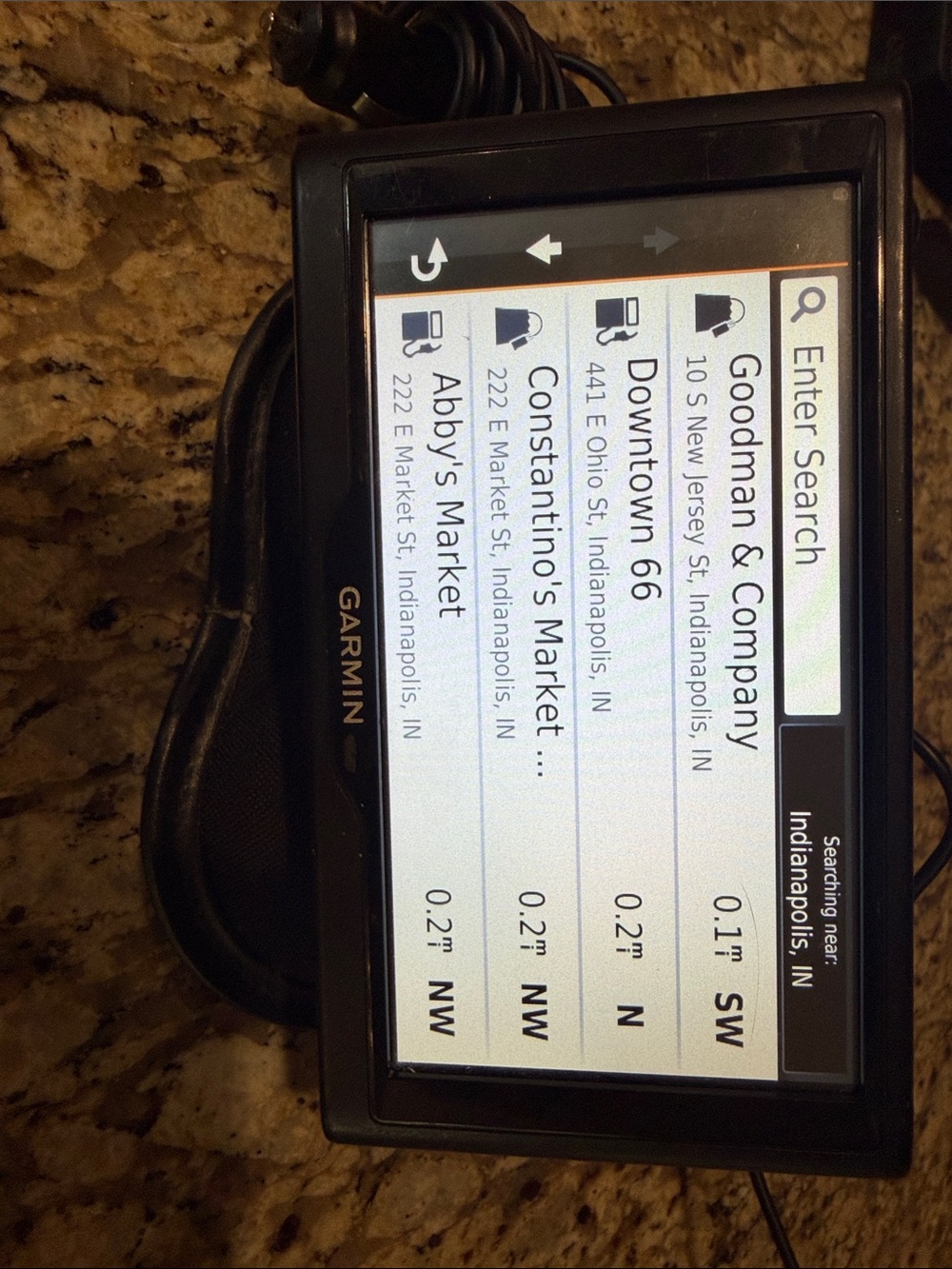 Garmin nuvi 68 GPS Navigation 6in screen  with Black Housing and Touchscreen